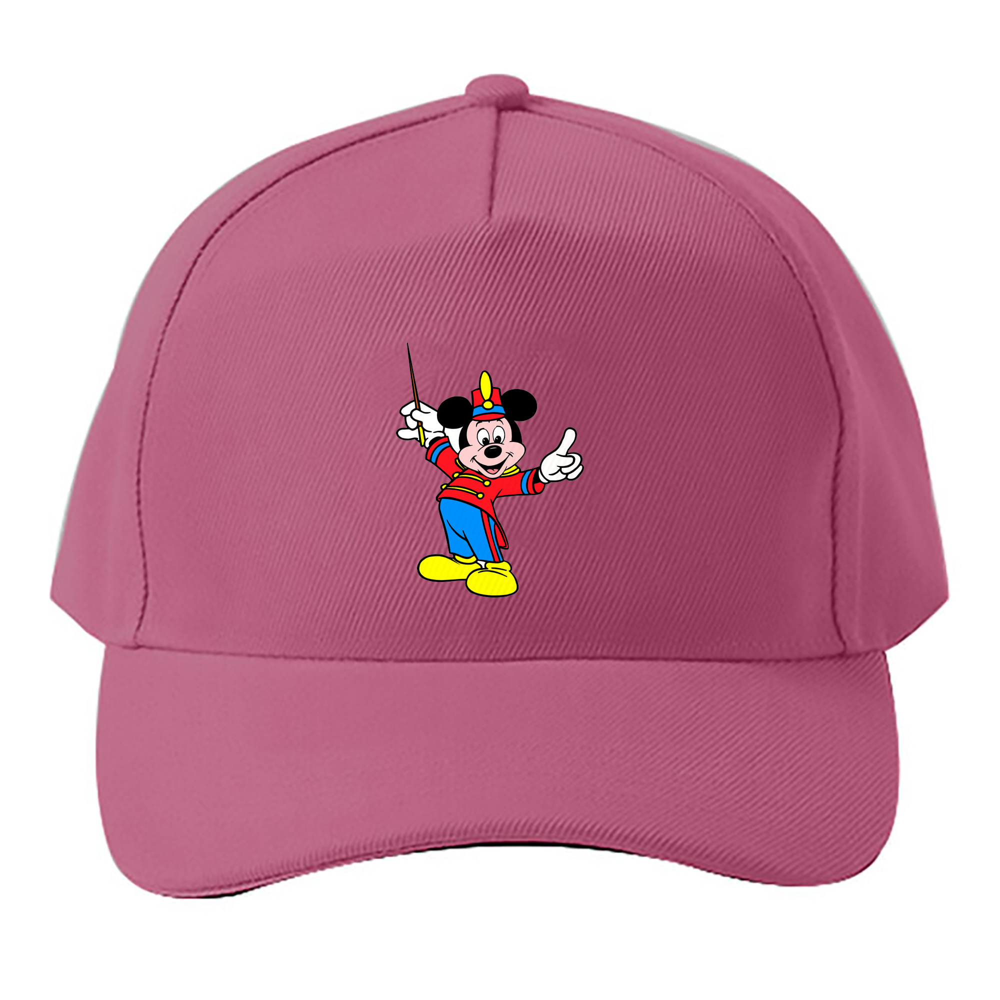 （画像用） ミッキーマウス Mickey Mouse ベースボールキャップ 綿100％ 男女兼用 帽子 スポーツ
